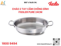 Chảo 2 tay cầm chống dính Fissler Pure - 24cm 
